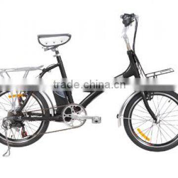 250W Christmas promotion 20 inch folding mini e bike motor bike for sale with SHIMANO 6 speed