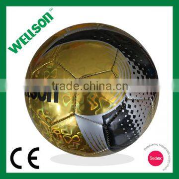 Hot sale laser shine PVC football