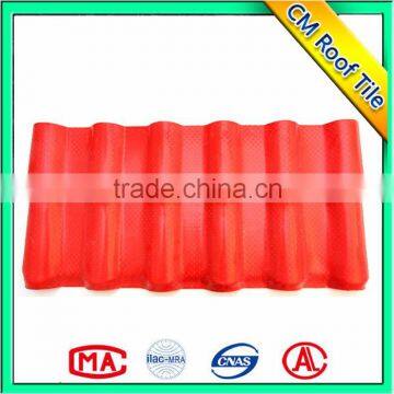 Bright Colors Sound Insulation Roof Price Of Pvc Roof Tile