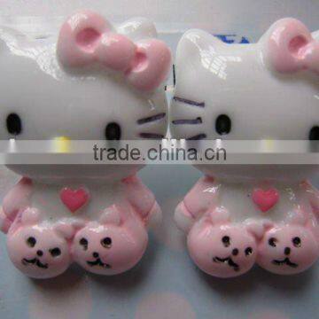 Hellokitty-DIY flat back resin craft for decoration