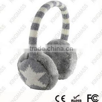 Factory custom winter warm ear lovely plush headphones