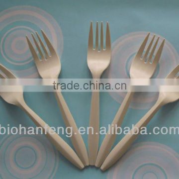 6 inch biodegradable fork