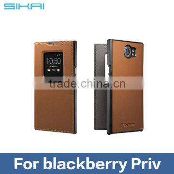 Original leather case For Blackberry Priv Protector Skin for Blackberry Priv accessories