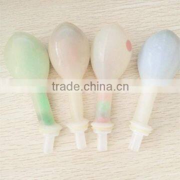 Chinese transparent latex balloons with foil inside