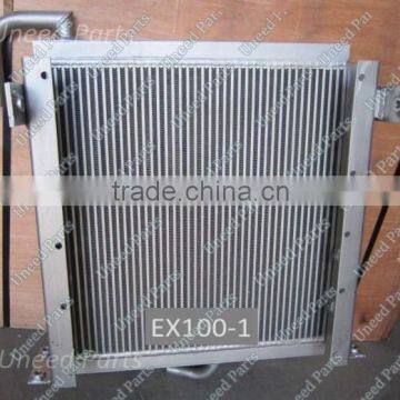 OEM quality Hitachi EX100-1 hydraulic oil cooler