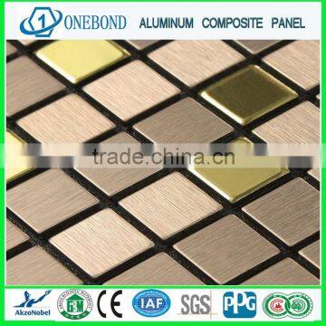 Color Brush finish fireproof ACP/ACM/ aluminum composite panel