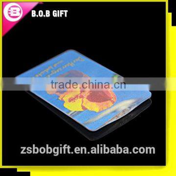 LED flat card light with full color printing