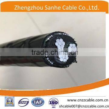 2200V Aluminum Alloy AAAC Concentric Cable 3*8awg for Philippines photo-1