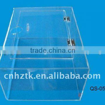 transparent acrylic candy box for supermarket