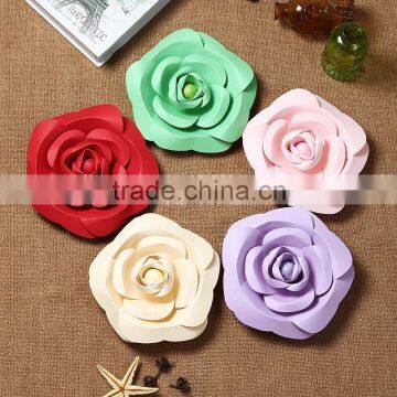 artificial flower for wall decoration paper artificial flower wall