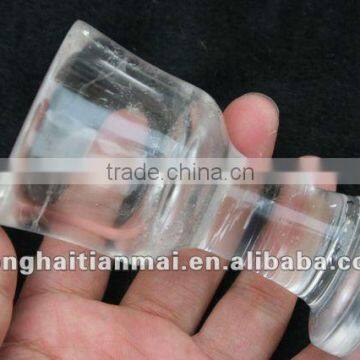 Gorgeous Natural Clear QUARTZ Crystal HEALING DRINKING CUP