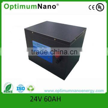 24v 60ah lithium ion battery for solar storage system