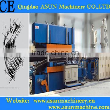 Highly automated PE double wall corrugated pipe extrusion line/production line/machinery