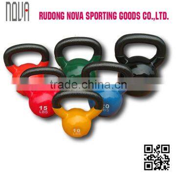 vinyl cast iron kettlebells