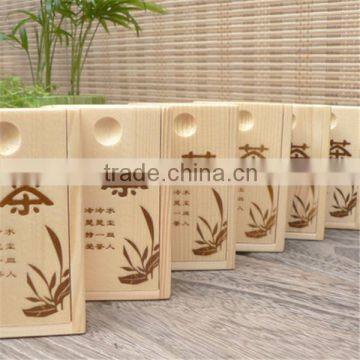 Classical Customize Make Wooden Bamboo Chinese Tea Gift Box photo-4