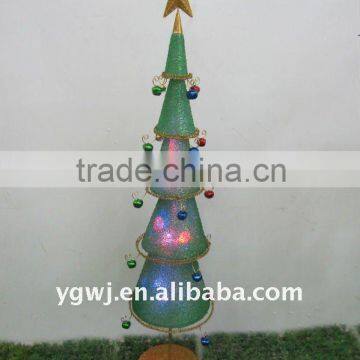 indoor metal Christmas tree decoration