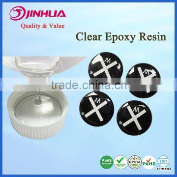 Clear Soft Epoxy Resin AB Glue for 3D Dome Stickers Coating