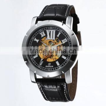  china watch manufacturer skeleton automatic wrist watch for men