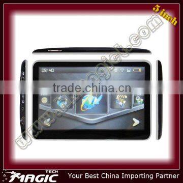 5 inch low price mediatek car gps navigator