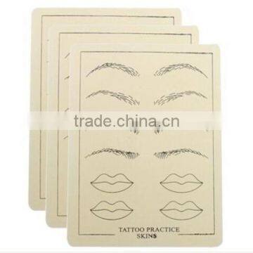 Permanent Makeup Eyebrow Practice Skin,Make up Cosmetic Tattoo Practice,Eyebrows Tattoo Practice Skin ,Fake Tattoo Practice photo-2