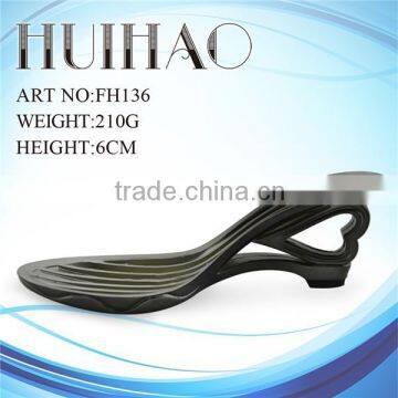 2016 fashional ABS high heel shoe sole