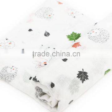 Customized Pattern Baby Muslin Bath Towel Muslin Swaddle photo-5