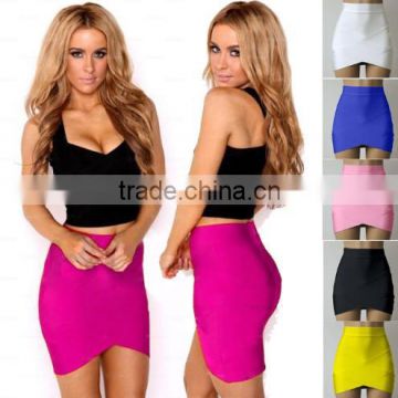 Stylish Lady Women's Casual Party Fashion Stretch Bodycon Short Sexy Slim Mini Skirt