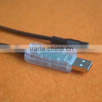 USB TTL Serial Cable With Audio Jack Connector With +3.3V Based TX and RX Signalling