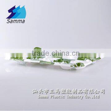 KW-0007FG-GN Polystyrene Sushi Plate,plastic Blister Box,printed Blister Box photo-2