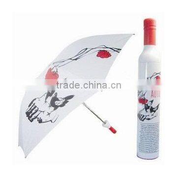 wine bottle umbrella