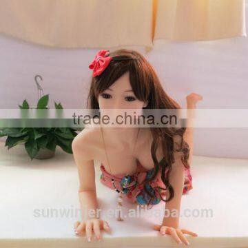 NEW 158cm lifelike real size silicone sex dolls oral and vagina with skeleton