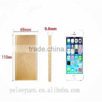 2015 new 10000mah ultrathin mobile power bank for all phone