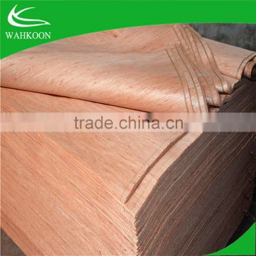 bintangor veneer for plywood making/PLB 0.25mm Okoume wood Veneer to India