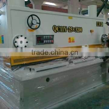 QC11Y-25*3200 Hydraulic guillotine shearing machine