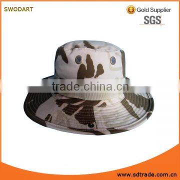 China factory new fisherman cotton Printing camouflage bucket hats