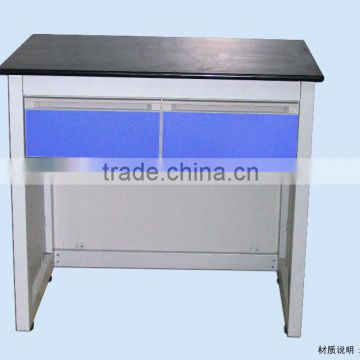 Electro--Galvanized Steel Fabrication Chemistry Lab Vibrating Table With Marble Stone Worktop