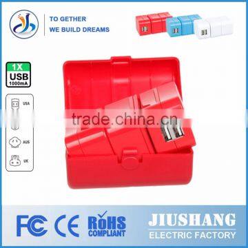 High Quality Universal Male To Male Electrical USB Mini Plug Adapter photo-2