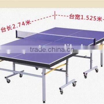 High quality blue board top foldable table tennis table on sale