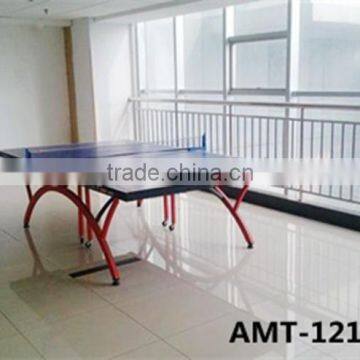 Indoor rectanglar table top Ping Pong Set Portable Post clip