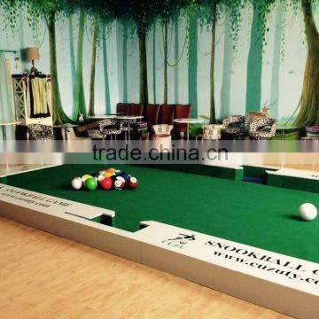 2015 20CM High Easy Assembled Artificial Football Poolball Sports Flooring for Popular Poolball Game photo-4