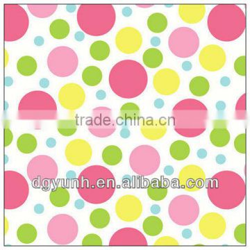 Multi Spot Pink Oilcloth Tablecloth & Tablecloth Rolls