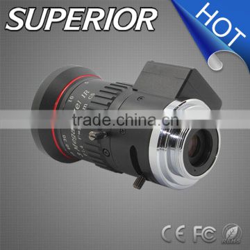 cn SUPERIOR 2015 new products 3 mp 5-50mm cs mount 1/2.7 inch F1.4 DC auto-iris varifocal lens