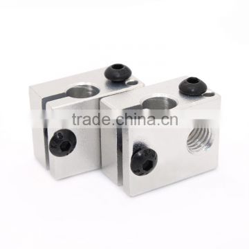 E3D V6 Block for 3D printer,3d printer spare parts metal E3D V6 hotend block