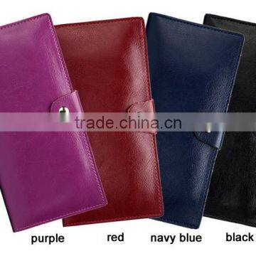 Hot Sale Fashion Women Leather Card Holder Multiple Wallet Custom Dollar Wallet photo-2