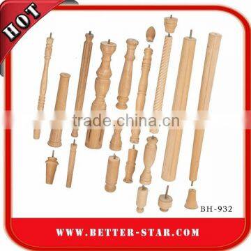 Office Table Leg, Decorative Table Leg, Wooden Leg photo-5