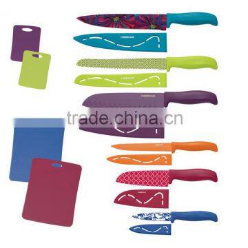 CK-6042 Colorful Ceramic Material Kitchen Knife Set