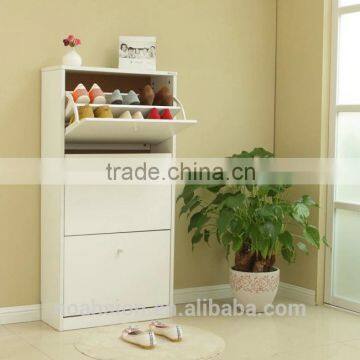 white cheap shoe cabinet with drawers