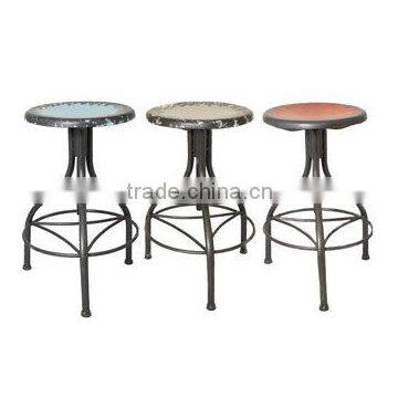 Design Rod stool, Industrial Bar Stool, Bar stool