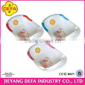 Custom plastic tub baby small size bathtub made in china for kids/children