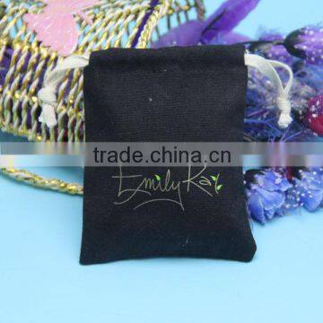 Organic Black Nepal Cotton Gift Pouch Bag Wholesale